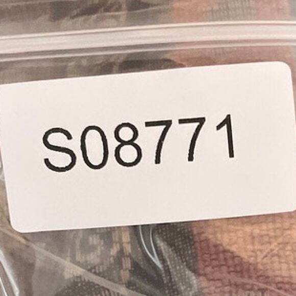 Alfred Dunner Womens Jacket Orange Brown Aztec Full Zip Shoulder Pads Cotton 20 - Picture 12 of 12